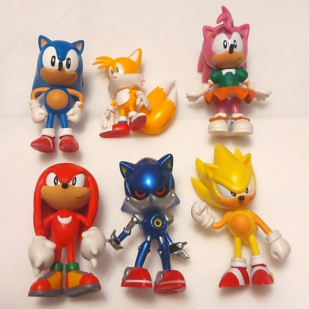 SEGA Hedgehog 6 Action Figure Toys -by Jazwares Inc.